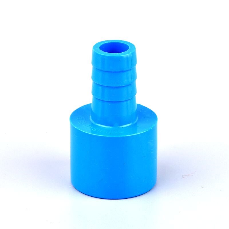 2pcs PVC ID 20/25mm To 10/16mm Pagoda Joints Garden Irrigation Fittings Water Pipe Connectors Aquarium Tank Tools Fountain Joint: ID 20-10mm / Blue