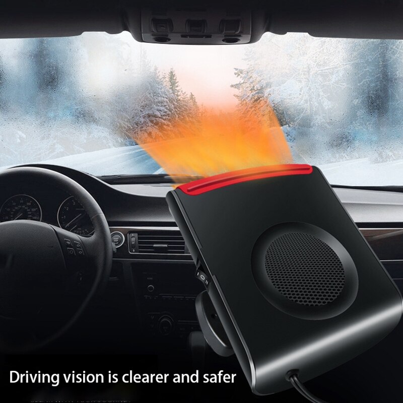 Windshield Car Heater - Portable Car Defroster Defogger 12V Truck Car Heat Cooling Fan 150W
