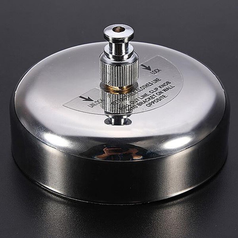 304 Stainless Steel Retractable Clothes Line Dryer Laundry Clothesline with Screws