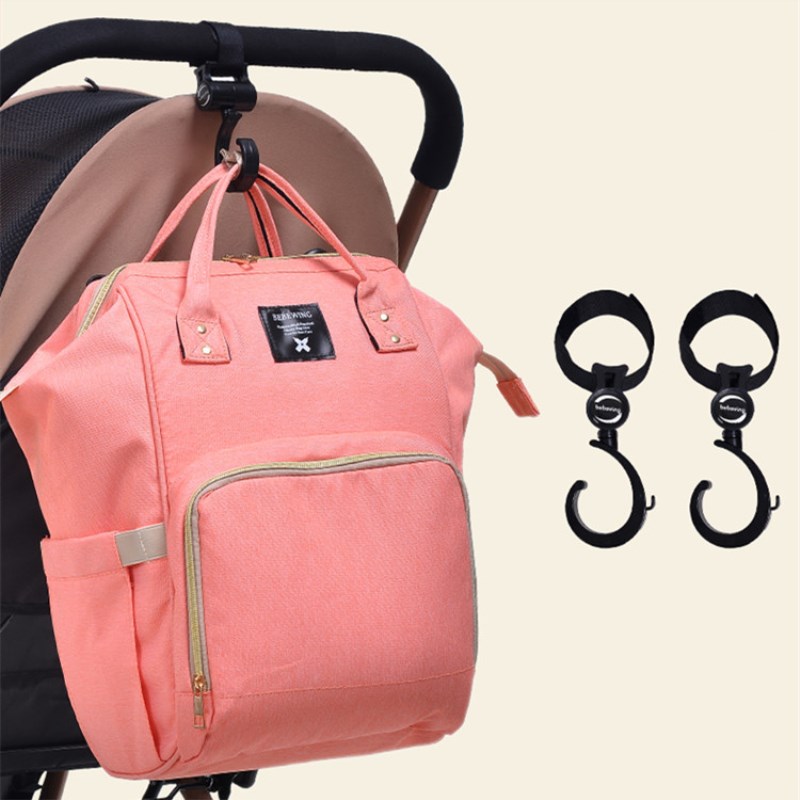 2 pièces universel momie Buggy Clip landau poussette poussette crochet sac à provisions crochet pince bébé poussette accessoires de