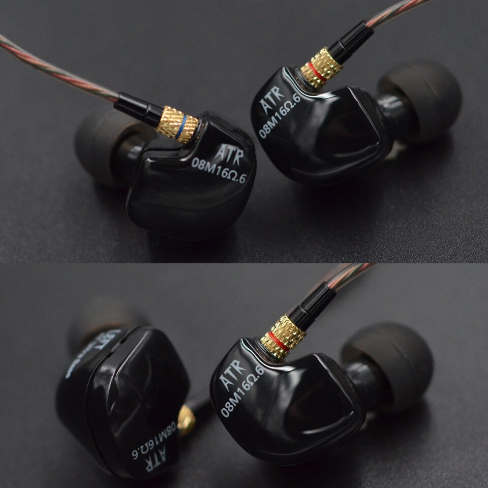 Original KZ ATE 3.5mm In Ear Earphones HIFI Metal Stereo Earphones Super Bass Noise Isolating Sport Earbuds With Mic