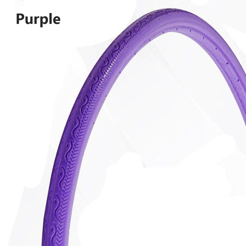 Explosieveilige Accessoires Gratis Opblaasbare Fiets Solid Tire Fietsen Tubeless Band Fietsbanden Onderdelen 700x23C Banden: Purple