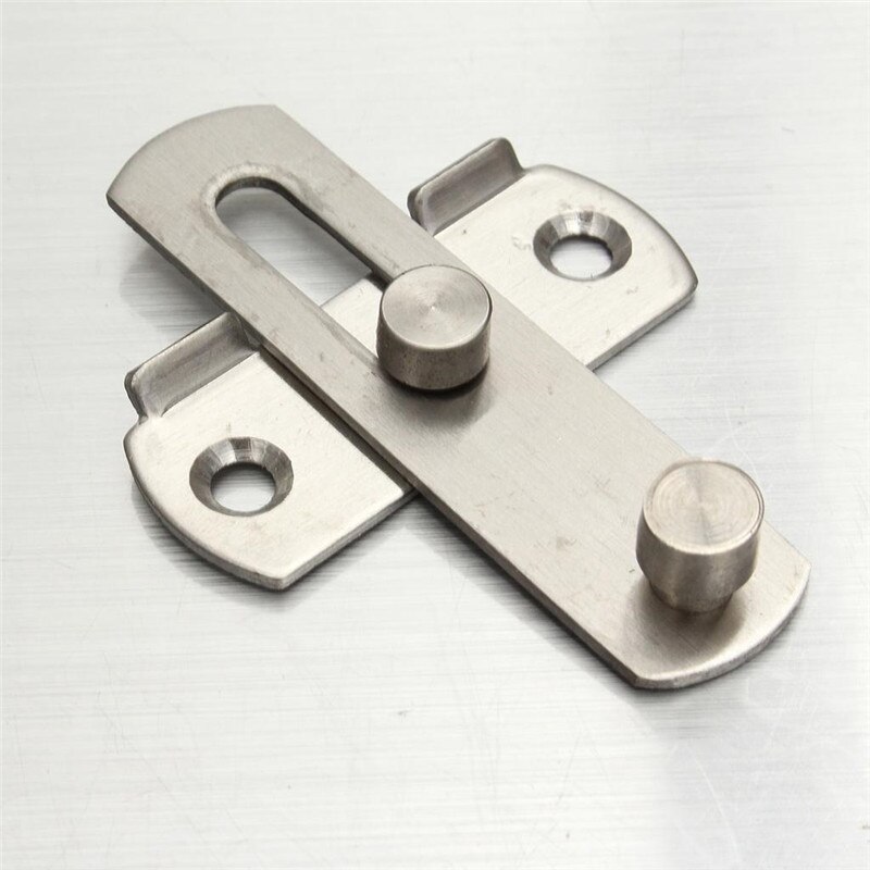 Pestillo cerrojo con bloqueo de acero inoxidable, puerta corredera para escaparate, accesorios de habitación, decoración de jardín, Fenc