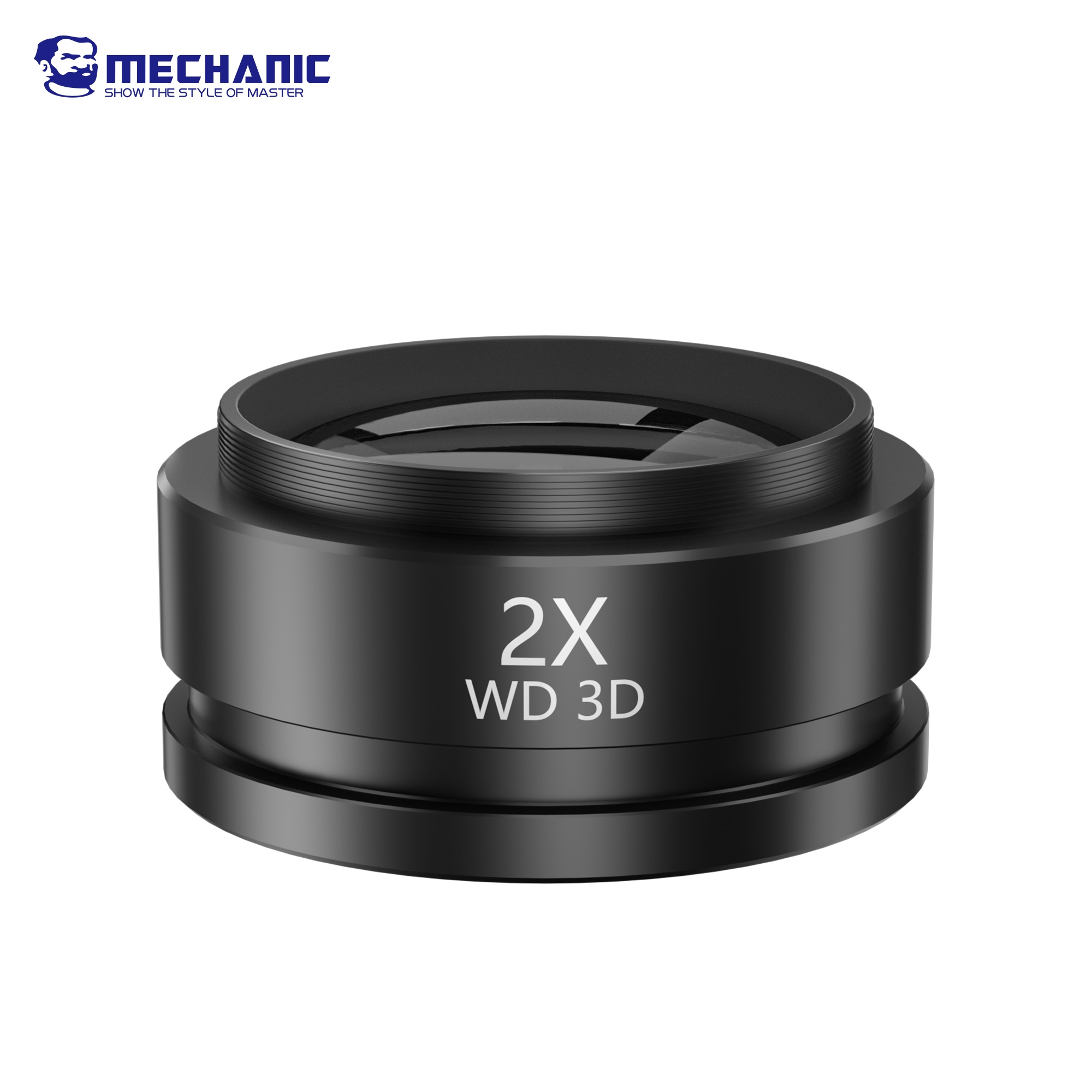 MECHANIC MCN-0.3X 0.5X 0.7X 2X Auxiliary Microscope Objects Lens for Trinocular Stereo Zoom Barlow Camera Glass Lens Tools