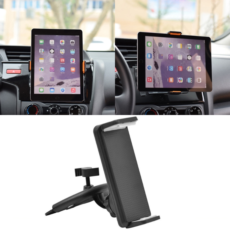 360 Rotatie Auto Cd Slot Mount Houder Stand Voor 4-11 Inch Smart Phone Tablet Pc 10166