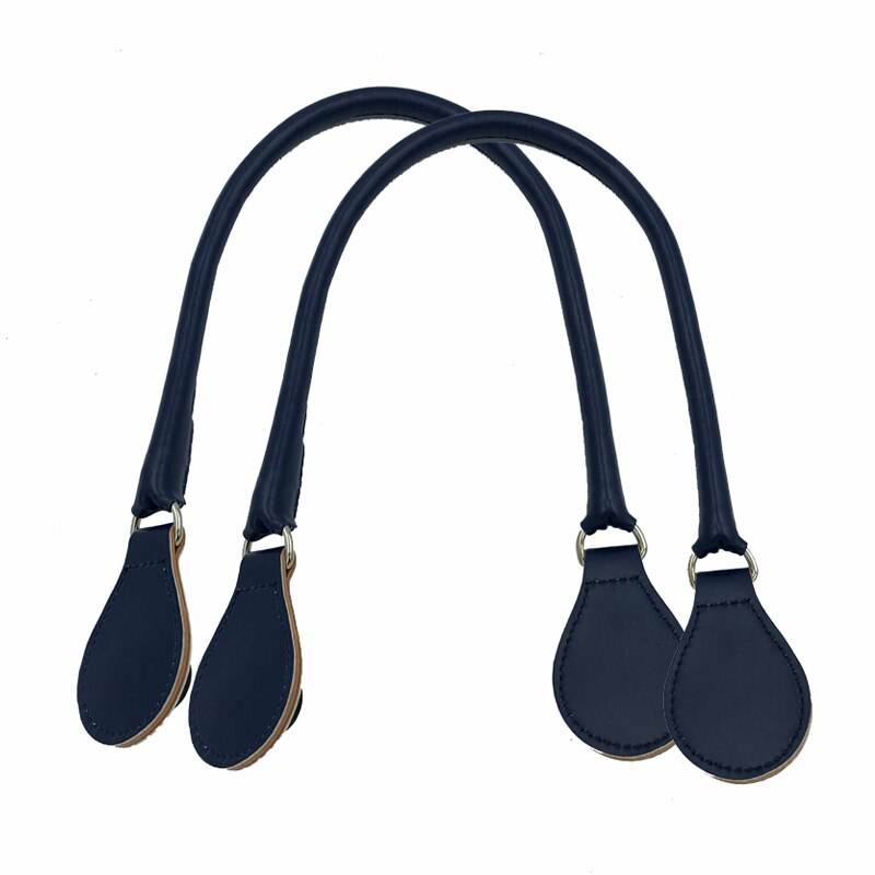 Longo falso couro alças redondas alça de cinto d fivela gotas para clássico mini obag cesta balde chique o bolsa acessórios