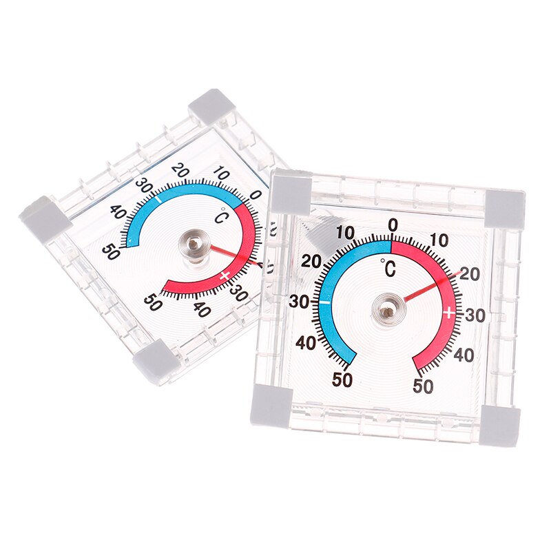 Temperature Thermometer Window Indoor Outdoor Wall Garden Home Graduated Disc Measurement