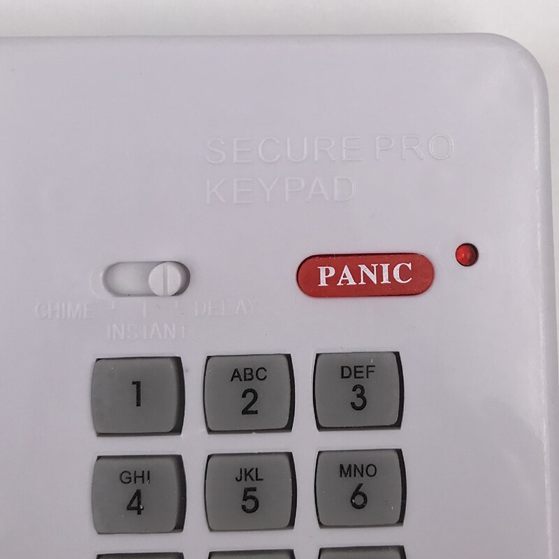 Wireless Motion Sensor Home Garage Shed Fleet White Password Infrared Anti-Theft Alarm Alarm With Security Keyboard PIR