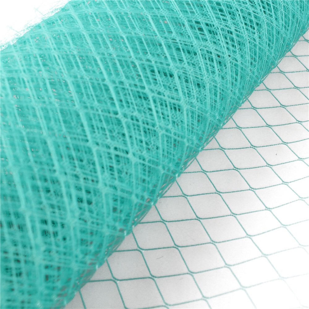 25cm*1m bryllup millinery net russisk sløring fuglebur slør gør-det-selv hat trimning hårtilbehør tyl kjole stof
