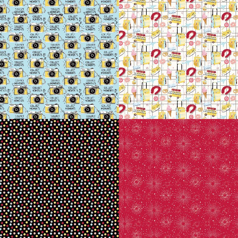 24 Sheet/Pack Cute Material Paper Set Writing Paper Card For Sticker Scrapbooking Planner Crafts Wrapping Decorative Stationery