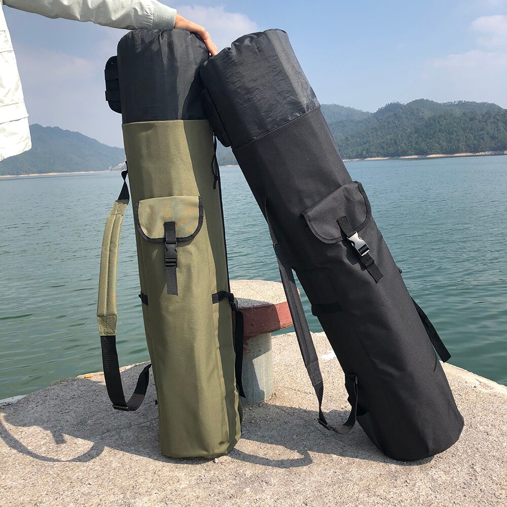 GHOTDA – sac de rangement pour canne à pêche, épais, Oxford, pliable, grande capacité, étanche