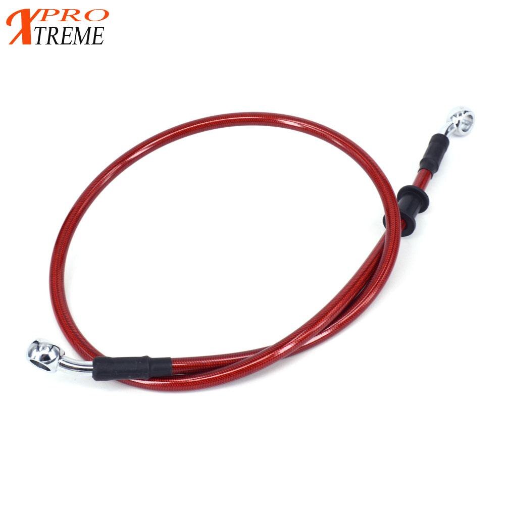 Moto universel 500mm-2000mm hydraulique renforcé frein embrayage radiateur huile tuyau tuyau tuyau Tube 28 degrés Banjo vélo
