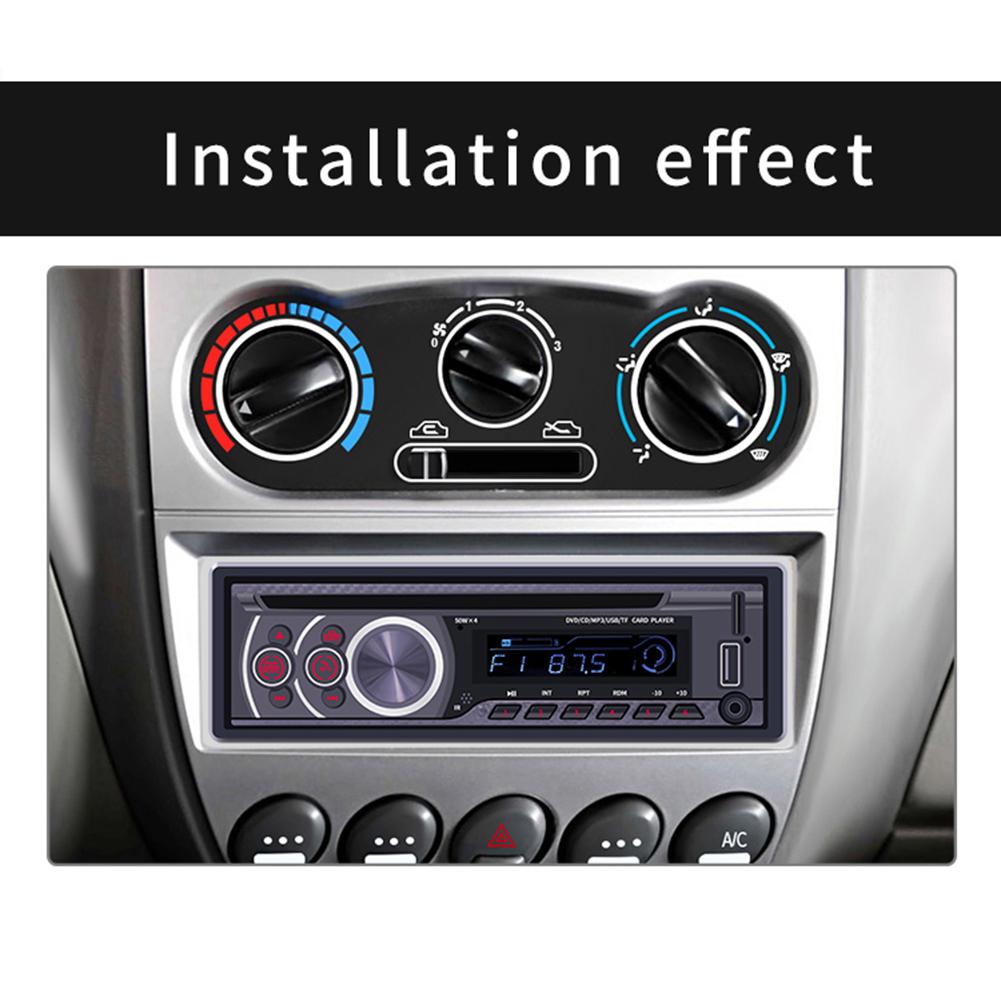 Auto Radio Speler 12V Universele Bluetooth U Disk Auto Audio Stereo Voertuig Auto Radio MP3 Speler Cd/Dvd/Vcd-speler