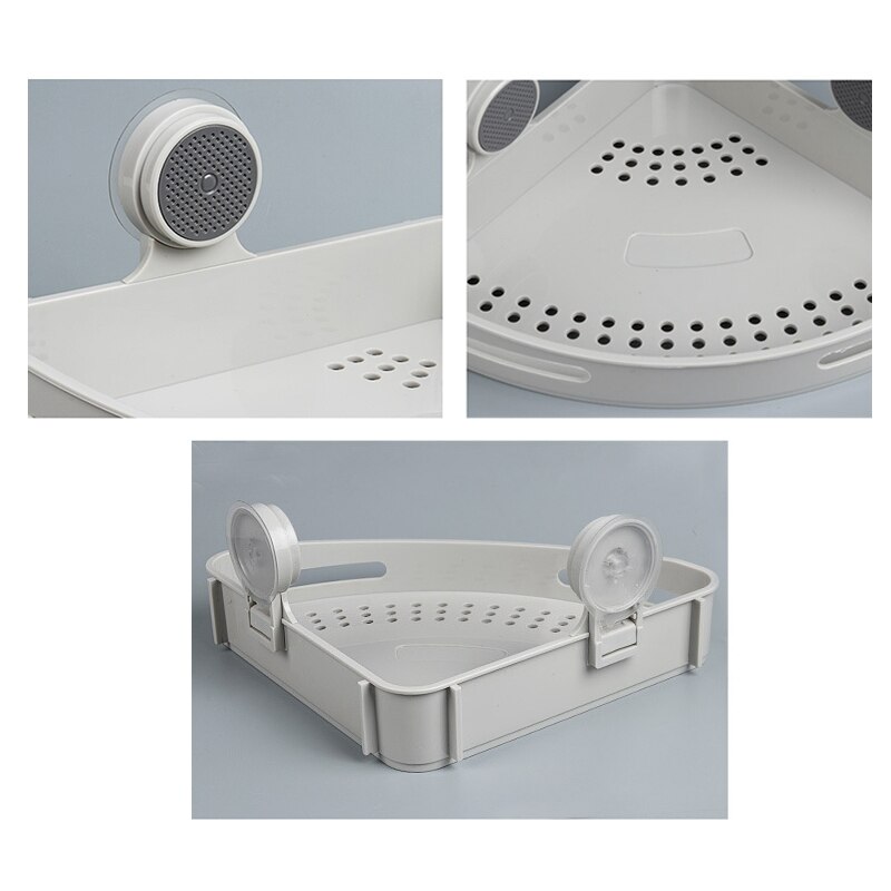 5 Pack Douche Caddies Badkamer Plank, Geen Boren Zelfklevende Badkamer Opslag