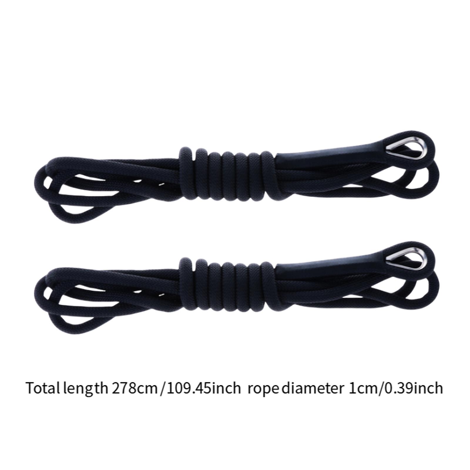 Pilates Reformer Rope Pilates Reformer Spring Pulley Accessories Pilates Core Bed Equipment Hardware Belt Rope Fitting Home use: black