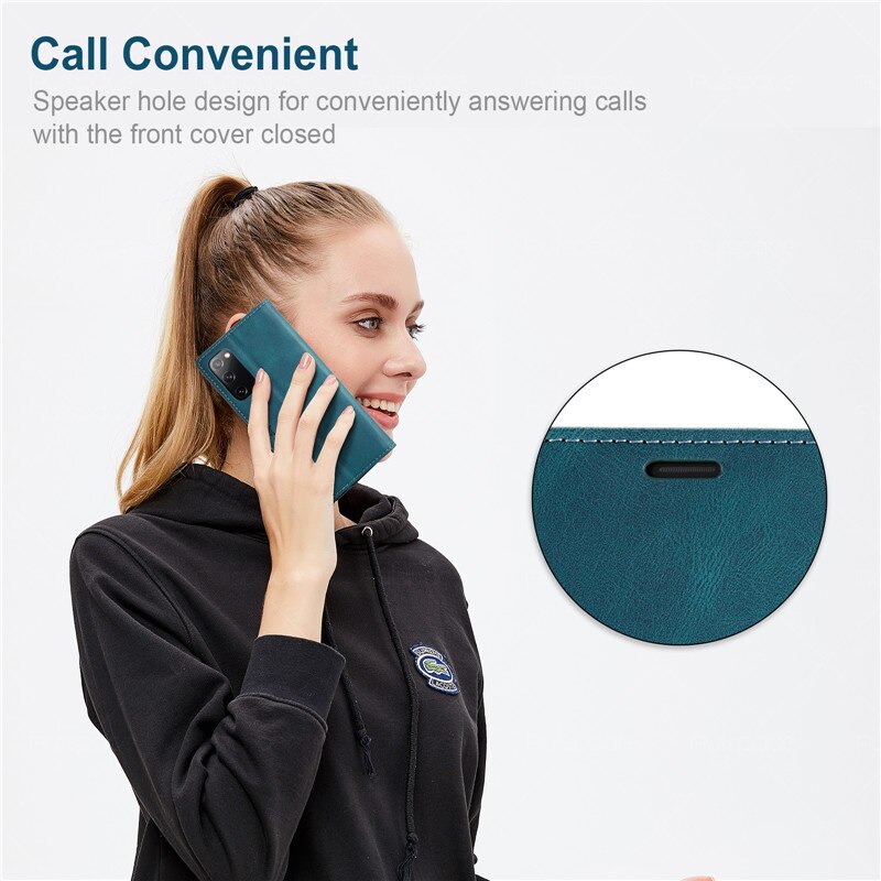Dla Samsung S20 FE 5G przypadku skóry rocznika etui na telefony na Samsung S20 Ultra S20 Plus S20FE przypadku odwróć portfel pokrywa S 20 torby Coque
