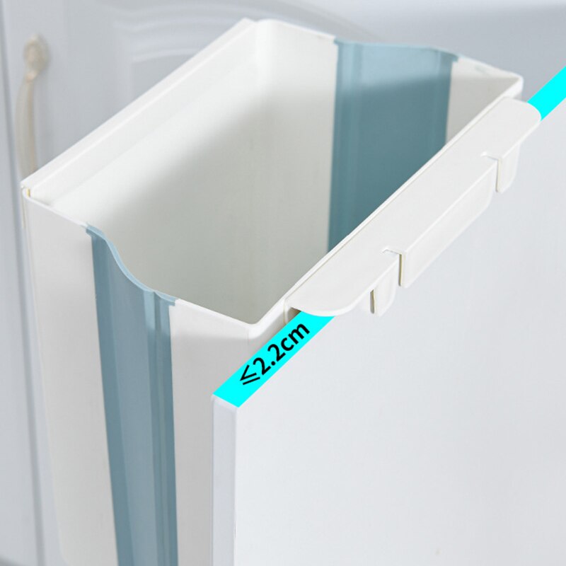 Poubelle pliante murale porte d'armoire de cuisine poubelle suspendue porte d'armoire de cuisine poubelle pliable