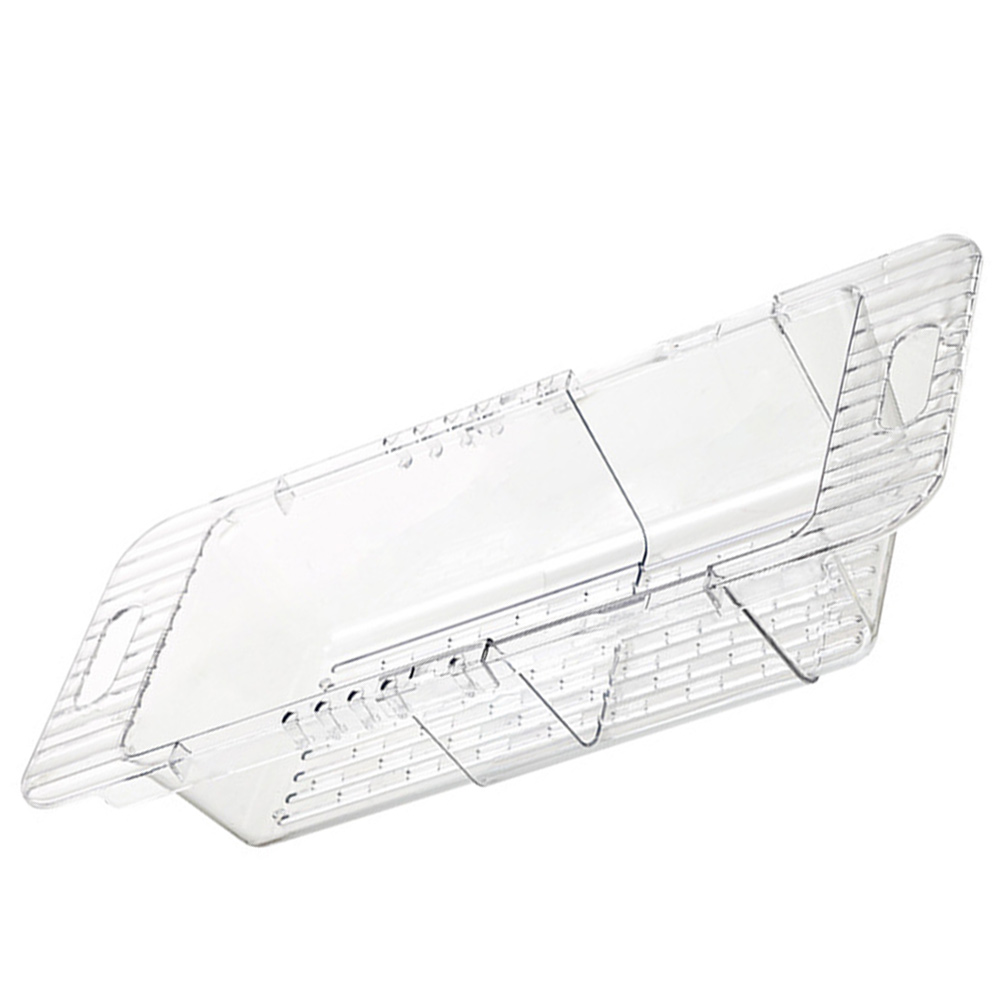 Plastic Draining Basket Food Cleaning Basket Retractable Vegetable Washing Basket