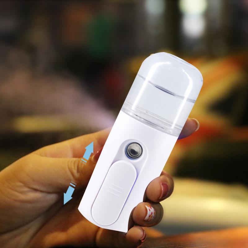 Mini Portable Moisturizing Sprayer Beauty Sprayer Humidifier Rechargeable Moisturizing Sprayer Multi-Functional Beauty Devices