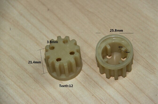 5 piece Household meat grinder part Meat Grinder Parts Plastic Sleeve Screw for Axion 48#