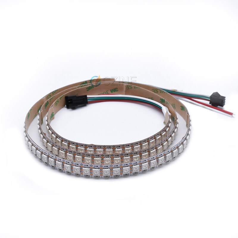 1M/bag Czinelight Individually Addressable RGB LED Strip Light 5050 SMD WS2812B LED Stripe DC 5V Diode Flexible Led Tape
