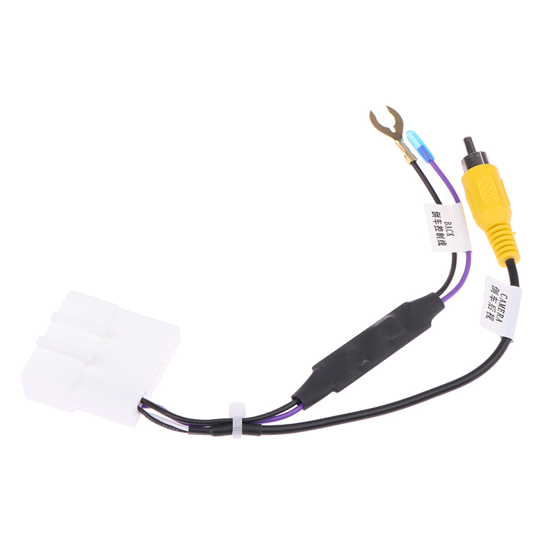 Câble adaptateur de sortie vidéo pour caméra de voiture, accessoires de bricolage, 24 broches, 1 pièce
