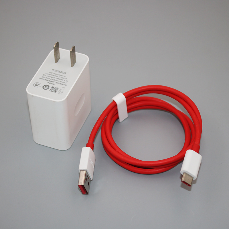 Oneplus 30W Warp Charger 5V/6A Us Plug Travel Muur Adapter 100Cm Usb Type C Dash kabel Voor Een Plus 1 + 8 Pro Nord N10 7 7T 6 Zes: US add cable