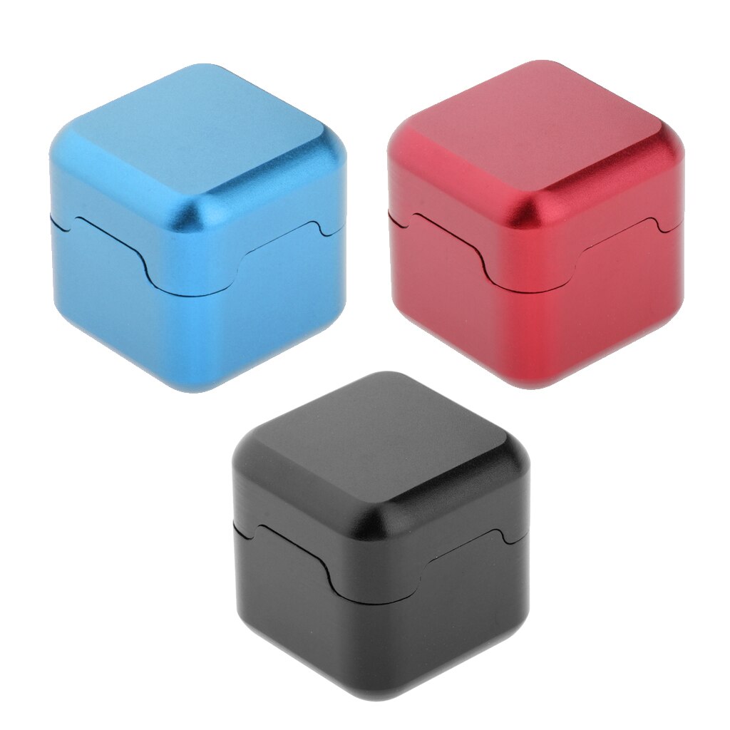 Aluminum Cube Pool Chalk Holder Billiard Snooker Chalk Container Case Keeper
