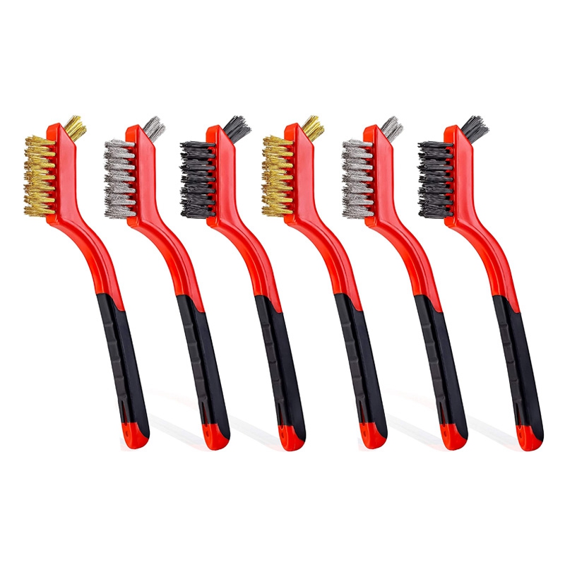 1 Wire USB 3x Mini Drahtbürsten Aus Edelstahl & Messing | Rostentfernung & Reinigung Für Präzise Arbeiten Drahtbürsten Set