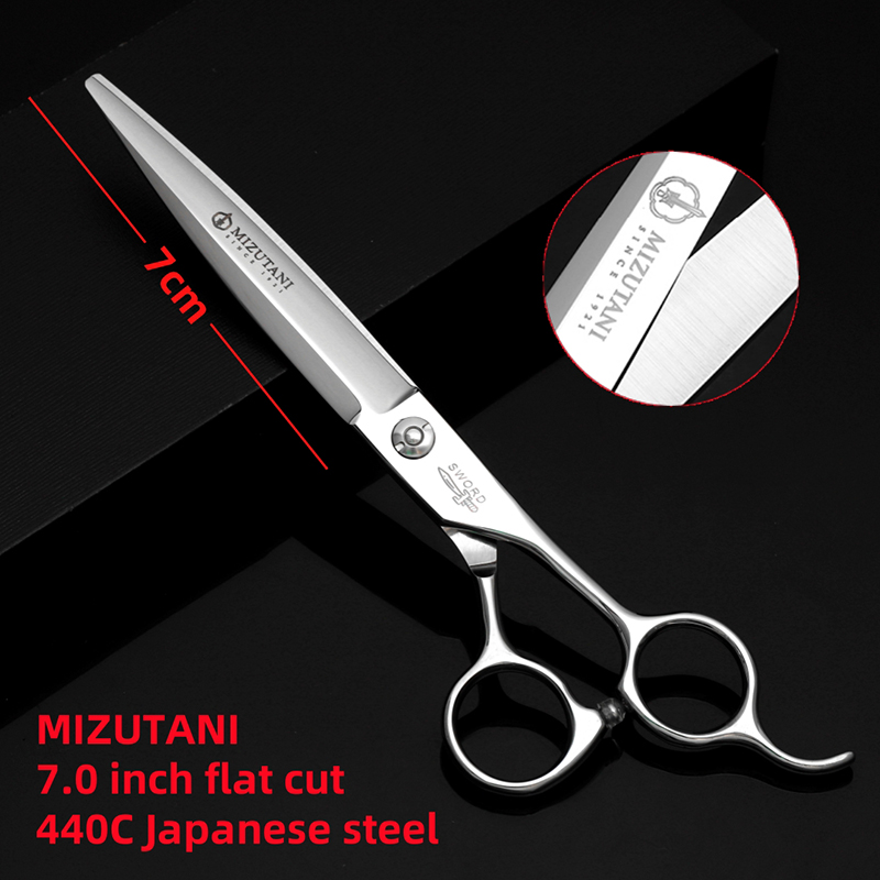 Kappersgereedschap, kappersbenodigdheden, salonschaar, uitdunschaarset,  of 6.0 haarscharen van 7 cm.: Rood