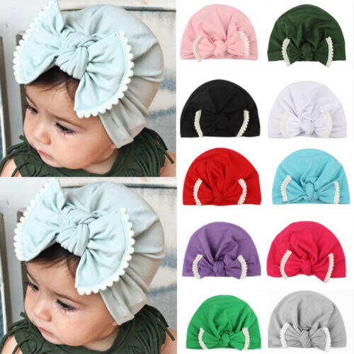 Baby Hut Kleinkind Mädchen Jungen Infant Warme Winter Stricken Beanie Hat Crochet Ski Ball Hut Comfy Krankenhaus Kappe Baby Im Freien hut