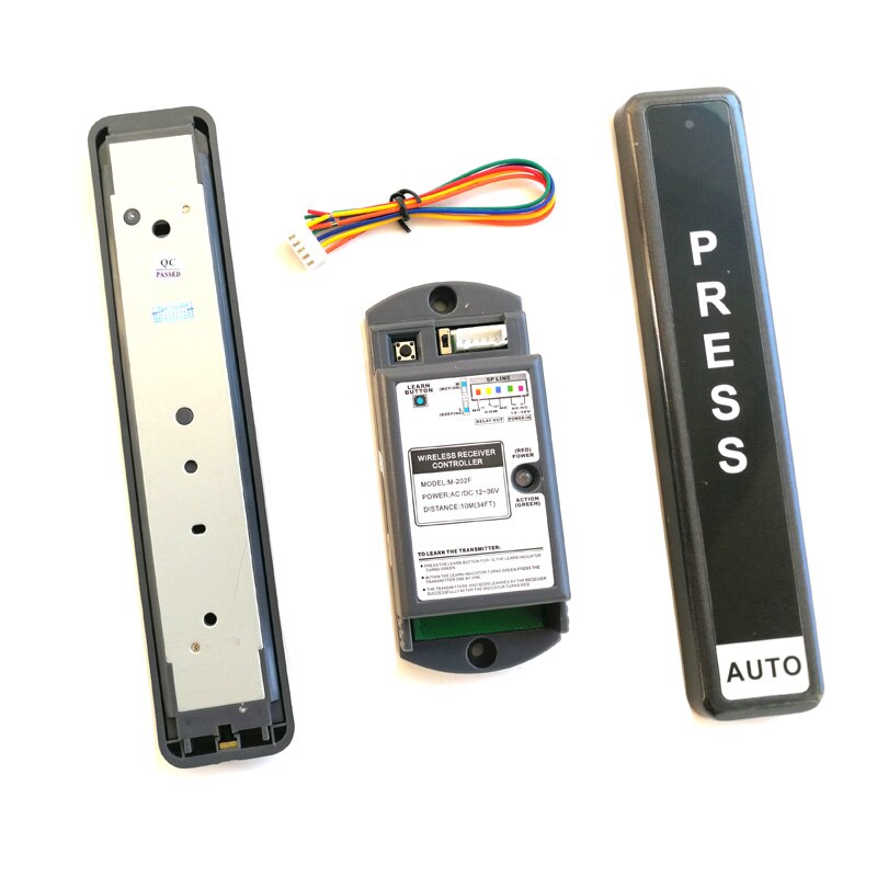 Wireless push exit button switch/touch switch for automatic sliding door gate opener door lock bolt