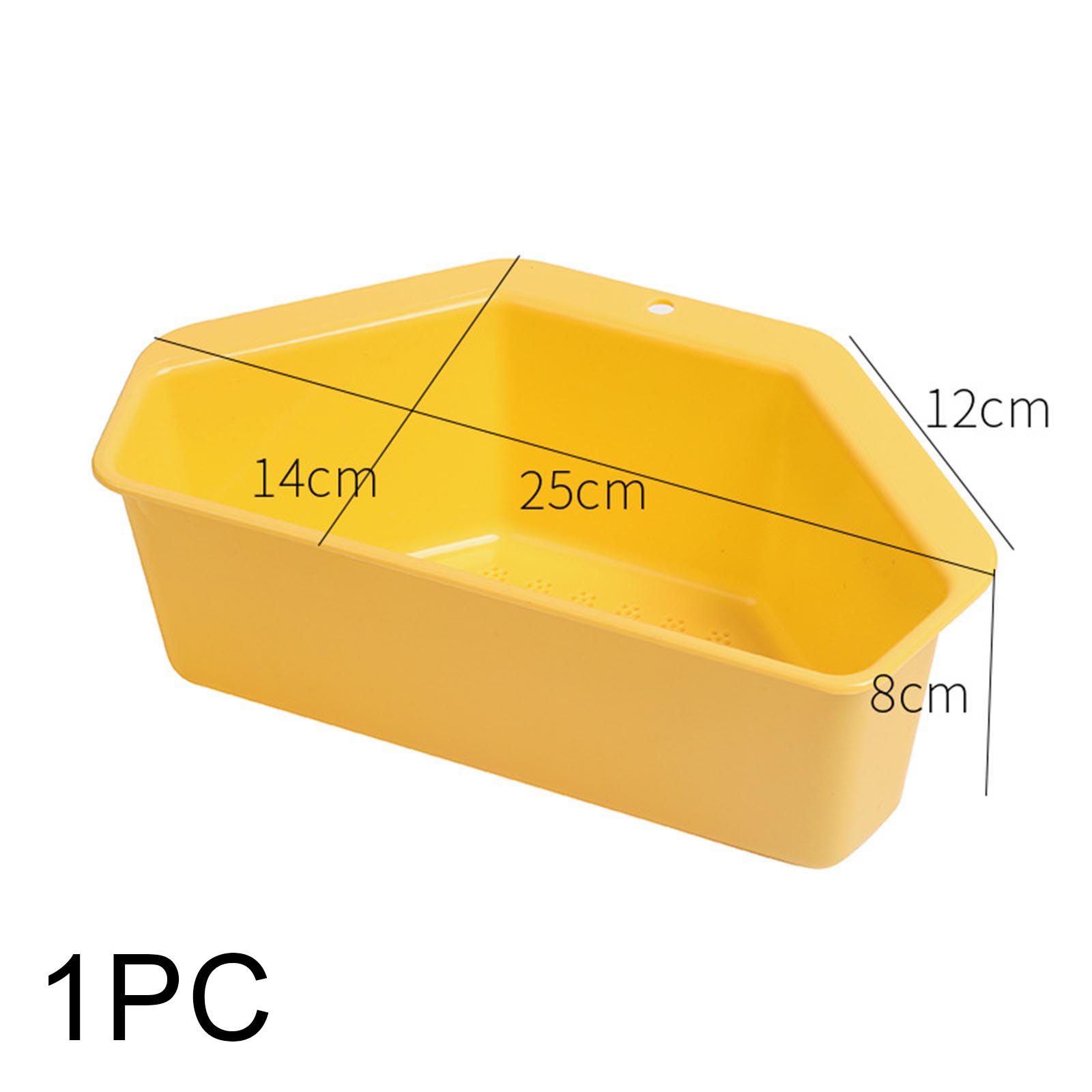 Triangular Corner Sink Drain Rack Shelf Basket Food Strainer Vegetable Fruit Drainer Sponge Holder Kitchen Filter K888: Nickel