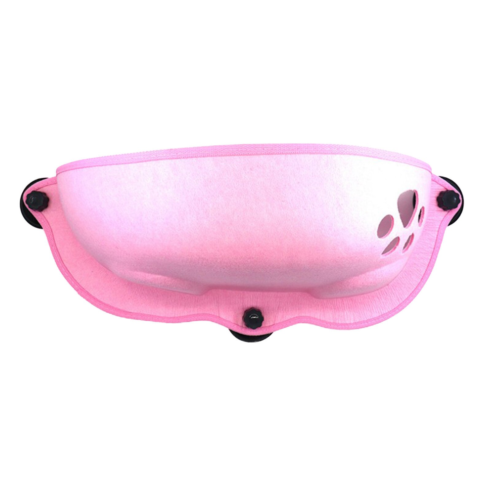 Hamac de fenêtre pour chat, lit d&#39;escalade, montage mural, ventouse ensoleillée, tapis de lits confortables et doux suspendus, rapide: Rose