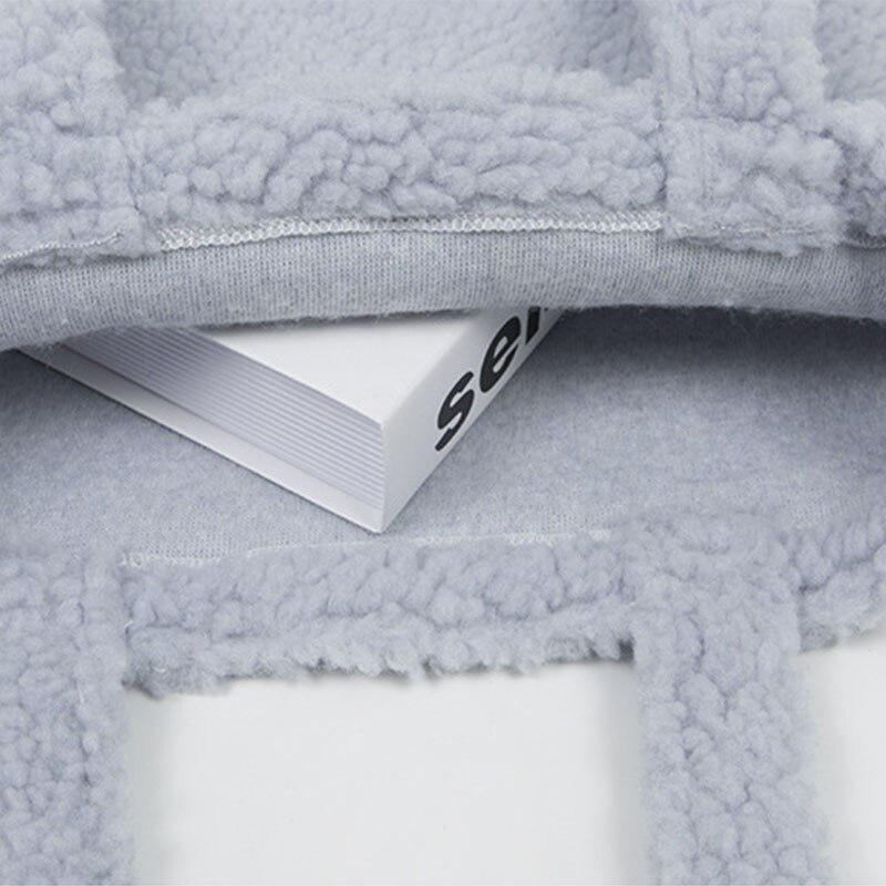 Plys kvinder skuldertasker stor kapacitet kvindelig studerende crossbody taske enkel shopping håndtaske afslappet dame messenger tasker