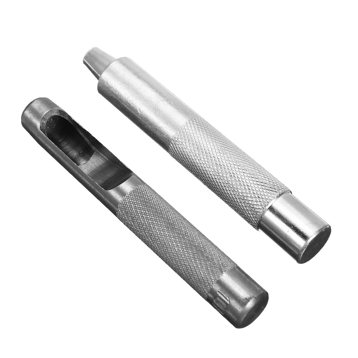 Conjunto de ojales de Metal 100 Uds. 10mm juego de anillos de ojales de Metal con varillas perforadoras de montaje para manualidades de cuero ropa suministros de costura