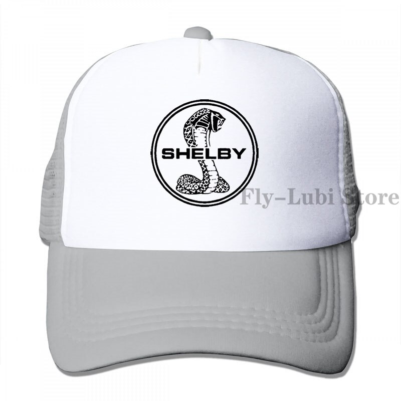 Shelby(2)-ajustable para hombre y mujer gorra de béisbol, gorras de camionero a la: 3-Gray