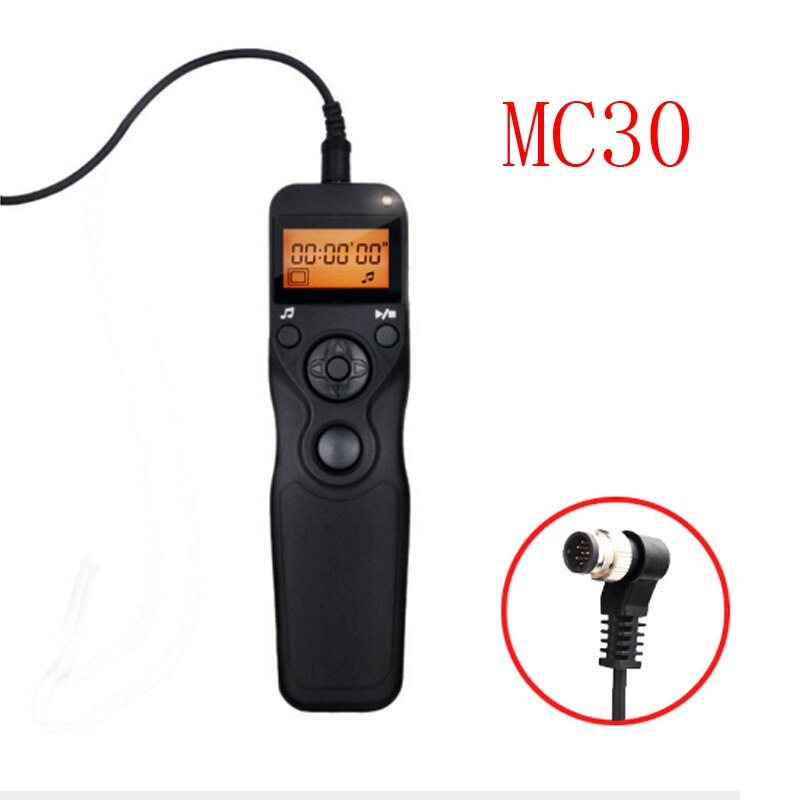 MC30 DC2 60E3 80N3 cavo di controllo rilascio otturatore remoto per Canon Nikon