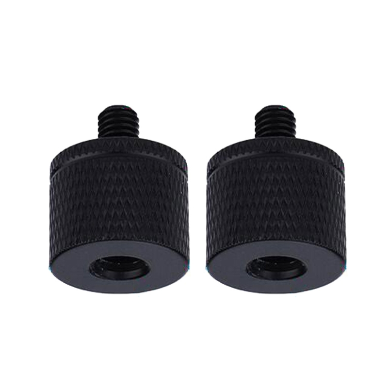 2Pcs DSLR Camera Screws 1/4 to M4 M5 M6 M8 M10 M12 Conversion Screw Standard 1/4 Mount Adapter Screw for Projector Tripod: 4 1 femal to M5 mal