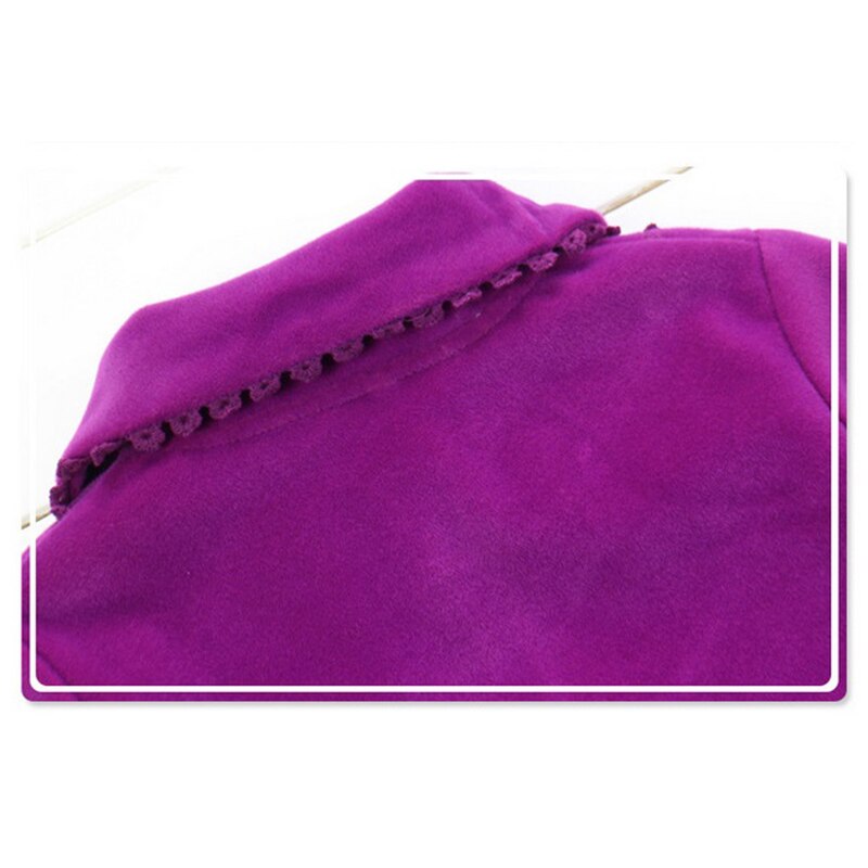 Giacca ragazza di Inverno Capretti del Cappotto Della Tuta Sportiva Del bambino dei bambini di Modo Della Ragazza Cappotto Caldo Imbottiture Giubbotti Dei Vestiti Dei Bambini 120