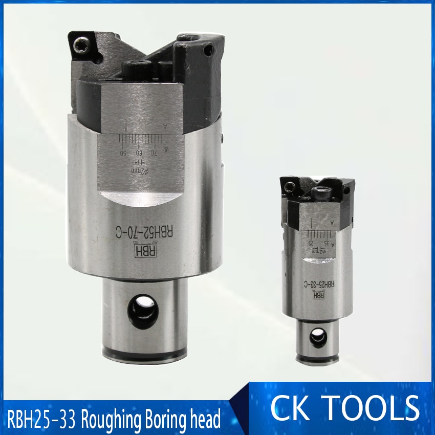 Gratis delievery Hoge precisie RBH25-33mm Twin-bit Rough Boring Hoofd gebruikt voor diepe gaten nauwkeurigheid 0.02mm gebruikt voor diepe gaten