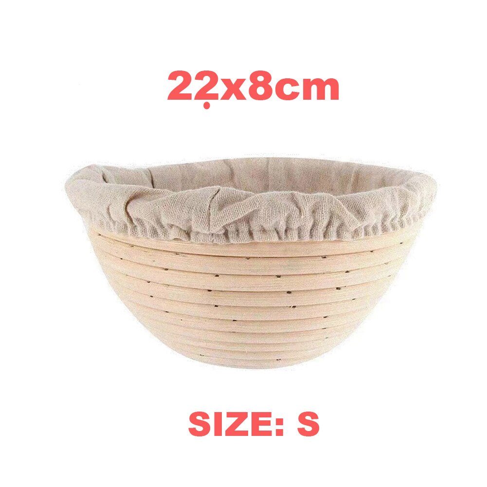 Banneton en rotin naturel, panier à pain, Baguette de campagne en osier, pour pain français, pour épreuve de masse, pour pâte: 22x8cm
