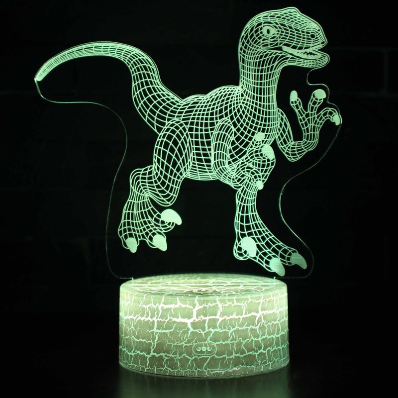 Dinosaurus Kinderen Speelgoed Glow In The Dark Fluorescerende Verjaardagscadeaus Kinderen Lichtgevende Nachtlampje: 3