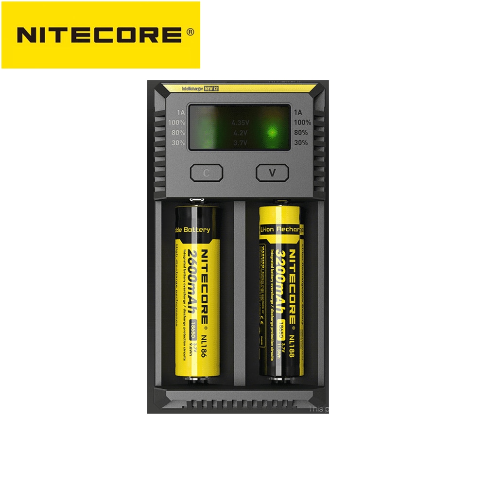 Nitecore I2 I4 Digi Lader Lcd Intelligente Circuits Li-Ion Voor 26650 18650 16340 14500 Aaa Batterijlader