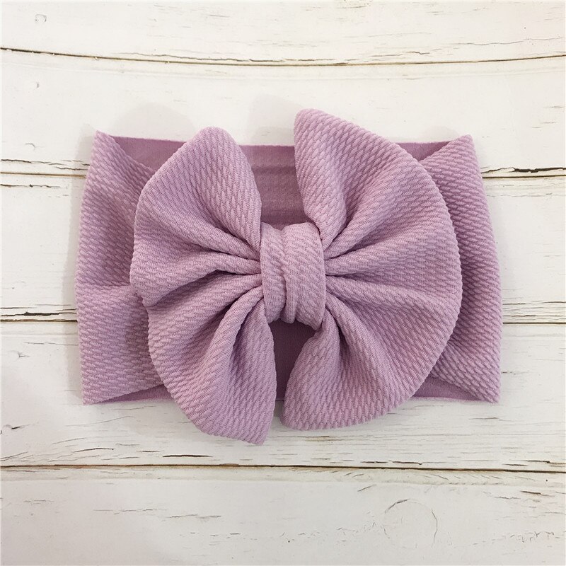 Baby Meisje Hoofdbanden Haarband Baby Hoofdband Bladerdeeg Bandeau Bebe Fille Bullet Stof Boog Knoop Headwraps Tulband Baby Haar Accessoires