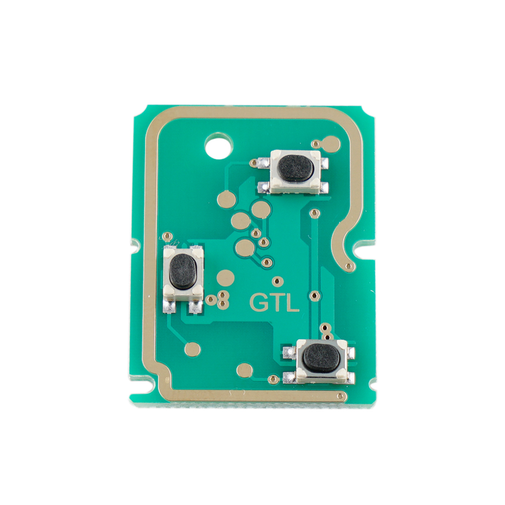 3-Tasten-Fernbedienung 433MHz 63 Chips 80 Bit für Ford Fiesta , Fusion