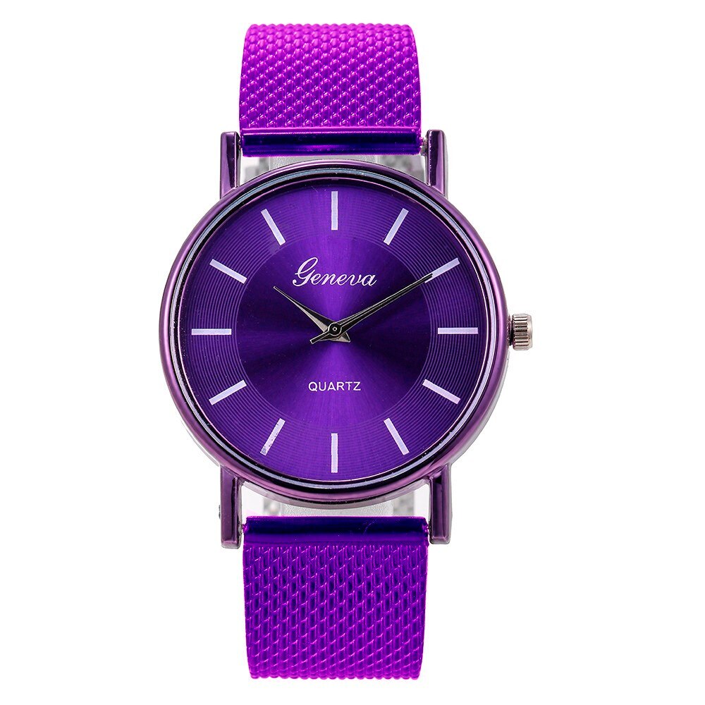 Quartz Horloge Vrouw High-End Blauw Glas Leven Waterdichte Onderscheiden Часы Наручные Женские Dames Horloges: G