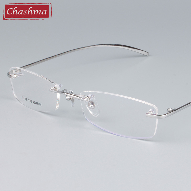 Chashma unisex briller brillestel titanium brillestel kvindelige mandlige optiske briller