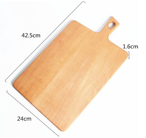 Wood Cutting Board , Bread Board, Serving Board,Beech Wood: Large Cutting Board