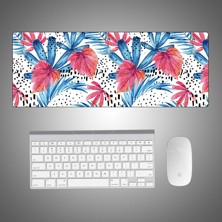 Cartoon Flamingo śliczne podkładka pod mysz Creative INS Tide duży komputer gamingowy klawiatura stół biurowy mata biurko Kawaii dla nastolatków: 11-800X300X2mm